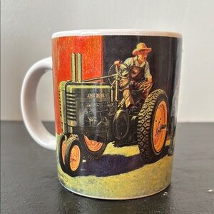 John Deere Vintage Tractor Mug - Multicolor